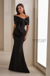 Montage by Mon Cheri M3106BRCD Brocade Sweetheart Neck Dress