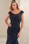 Montage by Mon Cheri M3109 Allover Lace Curved Neck Dress