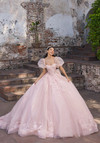 Morilee 89542 Glitter Tulle Vizcaya Quinceanera Ball Gown