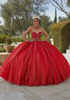 Morilee 60187 Tulle Strapless Valencia Quinceanera Ball Gown