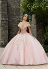 Morilee 89342 Tulle V-neck Vizcaya Quinceanera Ball Gown
