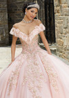 Morilee 89342 Tulle V-neck Vizcaya Quinceanera Ball Gown