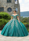 Morilee 89342 Tulle V-neck Vizcaya Quinceanera Ball Gown