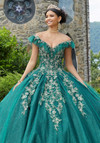 Morilee 89342 Tulle V-neck Vizcaya Quinceanera Ball Gown