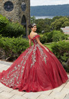 Morilee 89342 Tulle V-neck Vizcaya Quinceanera Ball Gown