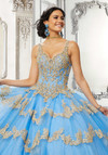 Morilee 89324 Tulle V-neck Vizcaya Quinceanera Ball Gown