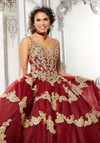 Morilee 89324 Tulle V-neck Vizcaya Quinceanera Ball Gown