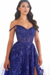 Ellie Wilde by Mon Cheri EW36204 Glitter Tulle Sequin Dress