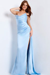 Jovani 47160 Scoop Neck Strapless Sleeveless Long Prom Dress