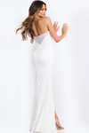 Jovani 47273 Scoop Neckline Strapless Long Prom Dress