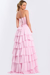 Jovani 50234 Sweetheart Neck Ruffles Strapless Long Dress Jovani 50234 Sweetheart Neck Ruffles Strapless Long Dress