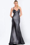 Jovani 48291 V-Neckline Spaghetti Straps Prom Dress