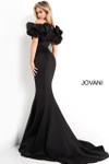 Jovani 04368 Off Shoulder Scuba Fitted Evening Dress