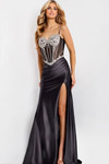 Jovani 47849 Sweetheart Neckline Sleeveless Long Prom Dress