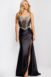 Jovani 47849 Sweetheart Neckline Sleeveless Long Prom Dress
