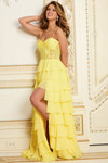 Jovani 44543 Ruffles Spaghetti Straps Sleeveless Prom Dress