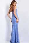 Jovani 48488 Beaded V-neckline Sleeveless Fitted Prom Dress