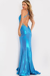 Jovani 47152 Beaded V-Neckline Sleeveless Fitted Prom Dress