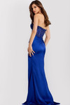 Jovani 43685 Beaded Sweetheart Neck Strapless Fitted Dress