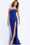 Jovani 48135 Beaded Sweetheart Neck Strapless Fitted Dress