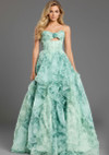 Jovani 49777 Sweetheart Neck Keyhole Strapless Prom Dress