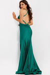 Jovani 47748 V-neckline Sleeveless Long Fitted Prom Dress