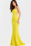 Jovani 43404 Straight Neckline Sleeveless Fitted Prom Dress
