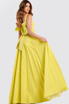 Jovani 47496 Square Neckline Sleeveless Long Prom Dress