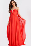 Jovani 45269 Sweetheart V-neck Strapless Long Prom Dress