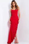 Jovani 47798 Scoop Neckline Strapless Fitted Prom Dress