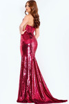 Jovani 48511 Sequins Scoop Neck Strapless Fitted Prom Dress