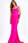 Jovani 47669 Square Neckline Sleeveless Fitted Prom Dress