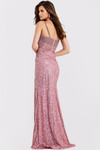 Jovani 49486 Sequin Beaded Spaghetti Straps Sleeveless Dress