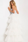 Jovani 48177 Layered Ruffle Sweetheart Neck Strapless Dress