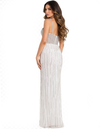 Jovani 49367 Beaded Spaghetti Straps Sleeveless Fitted Dress