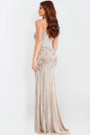 Jovani 49248 Beaded V-neckline Strapless Fitted Prom Dress