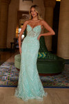Nox Anabel C1599 Beads Tulle Sweetheart Neck Strapless Dress