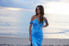 Nox Anabel Y1553 Satin Off Shoulder Straps Fitted Prom Dress