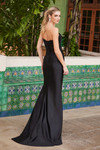 Nox Anabel R1690 Sequin Sweetheart Neck Strapless Prom Gown