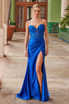 Nox Anabel R1690 Sequin Sweetheart Neck Strapless Prom Gown
