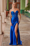 Nox Anabel R1690 Sequin Sweetheart Neck Strapless Prom Gown