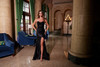 Nox Anabel C1630 Stretch Satin Glitter Strapless Prom Dress