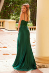 Nox Anabel F1570 Stretch Satin Spaghetti Straps Prom Dress