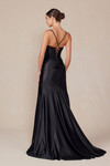 Nox Anabel E1488 Stretch Satin Sweetheart Neck Prom Dress