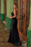 Nox Anabel E1488 Stretch Satin Sweetheart Neck Prom Dress