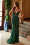 Nox Anabel C1616 Beaded Tulle Spaghetti Straps Prom Dress