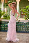 Nox Anabel C1612 Beaded Boned Waist Spaghetti Straps Dress