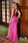 Nox Anabel C1612 Beaded Boned Waist Spaghetti Straps Dress