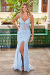 Nox Anabel C1620 Beaded Spaghetti Straps Sleeveless Dress