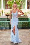 Nox Anabel C1620 Beaded Spaghetti Straps Sleeveless Dress